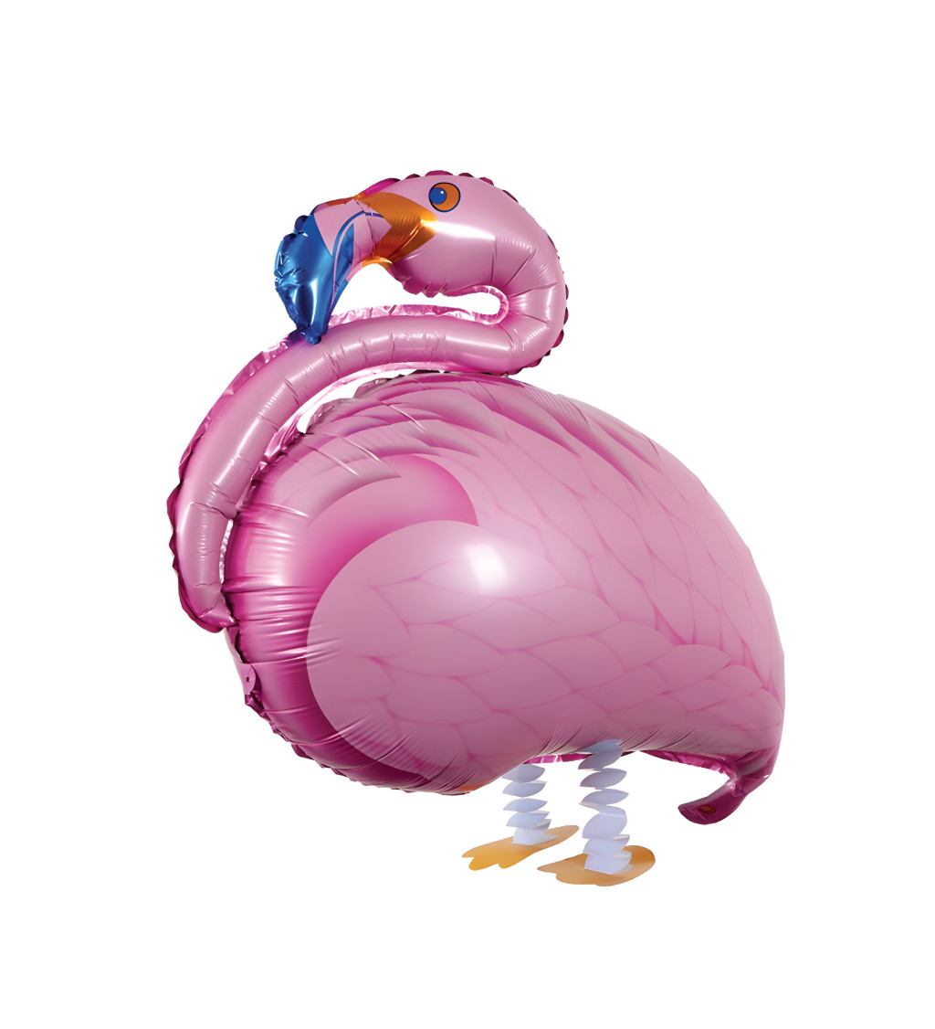 Chodící balónek – plameňák