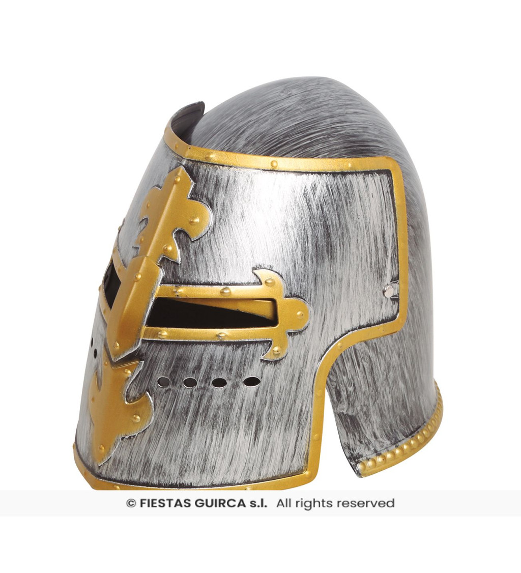 Středověká rytířská přilba