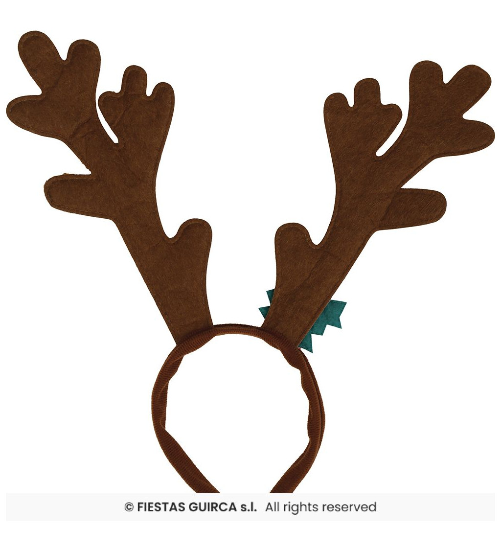 Čelenka se sobími parůžky