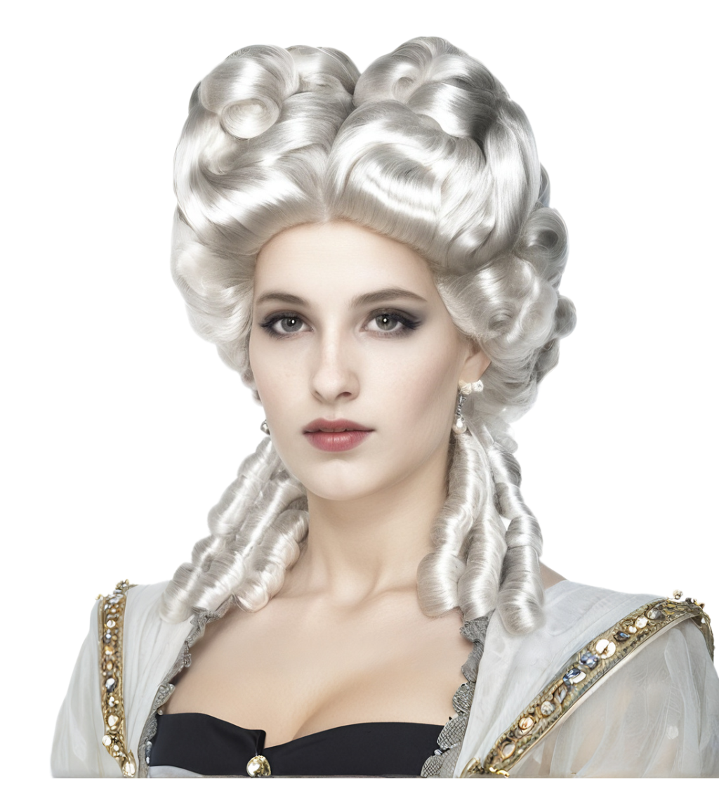 Dámská paruka Barokní elegance