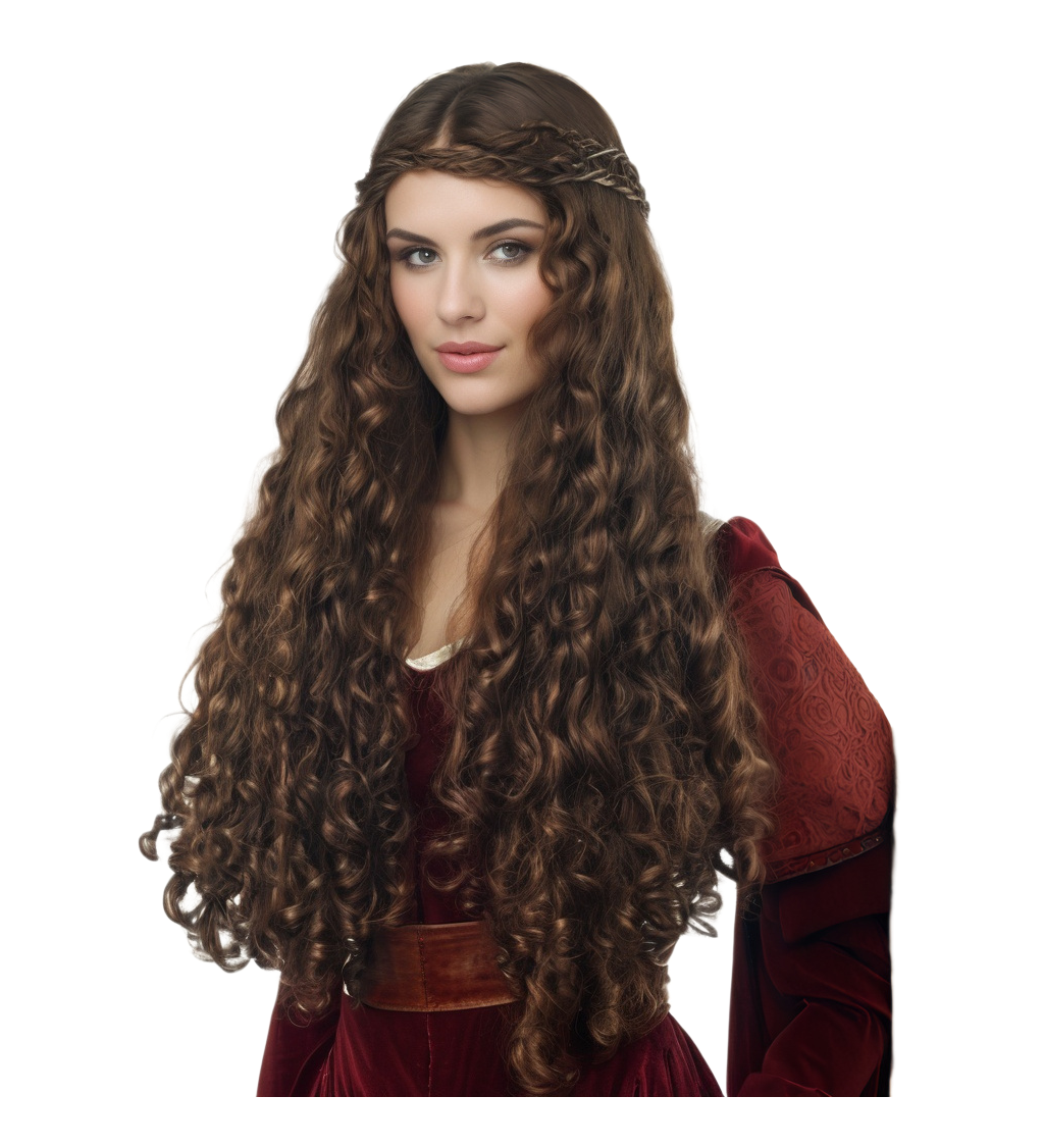 Dámská paruka Princezna středověku