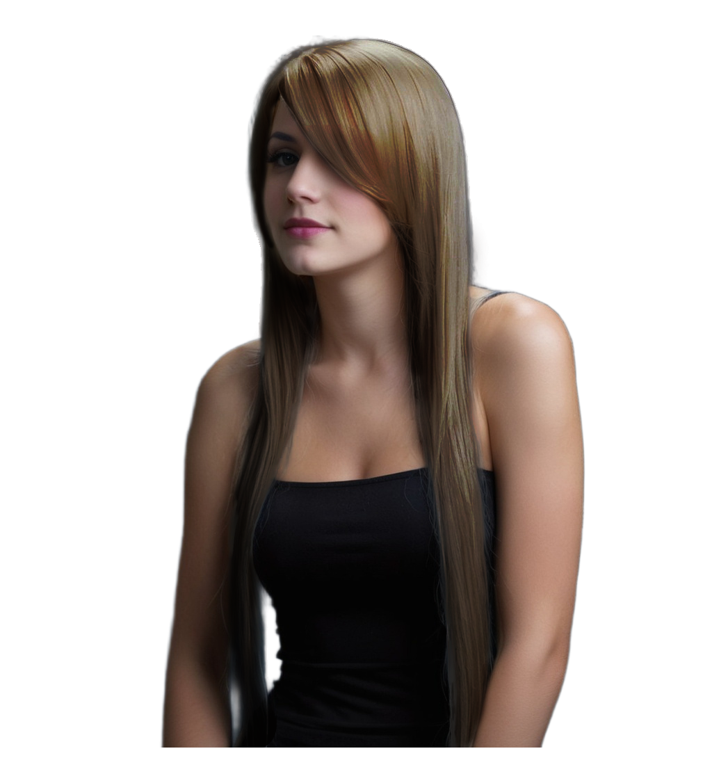 Valeria – přirozená hnědá dámská paruka