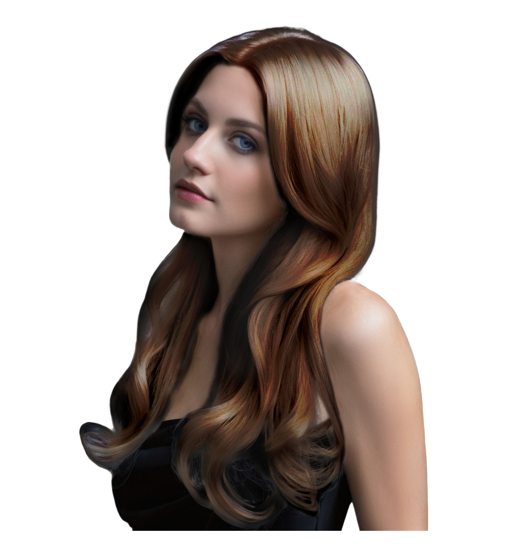 Sarah – přirozená hnědá dámská paruka