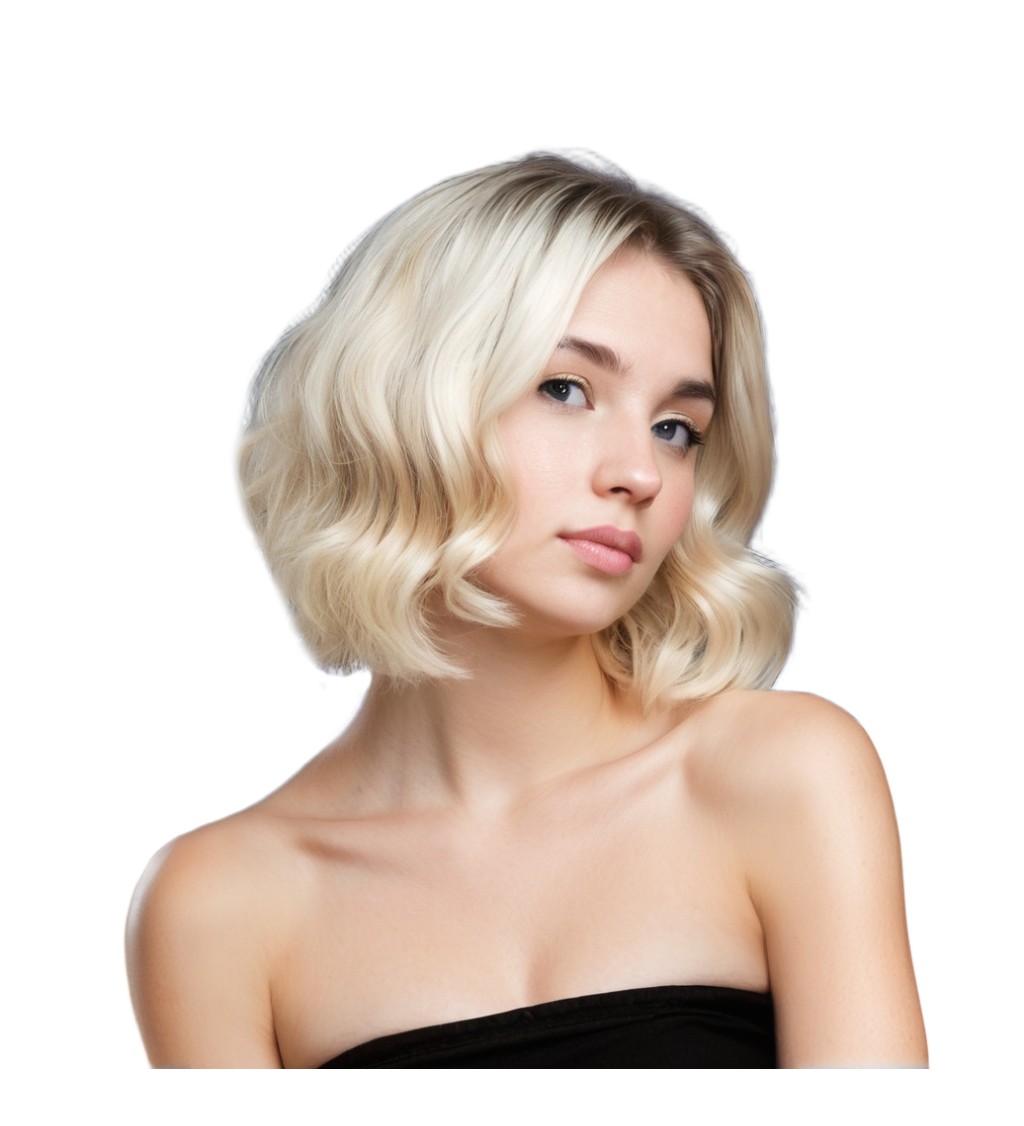 Christine – přirozená blond dámská paruka