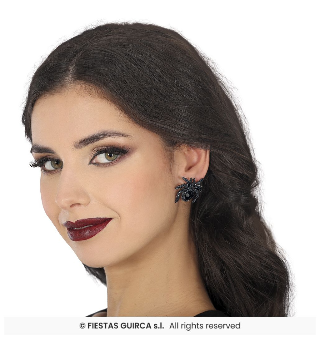 Gotické náušnice – pavoučci