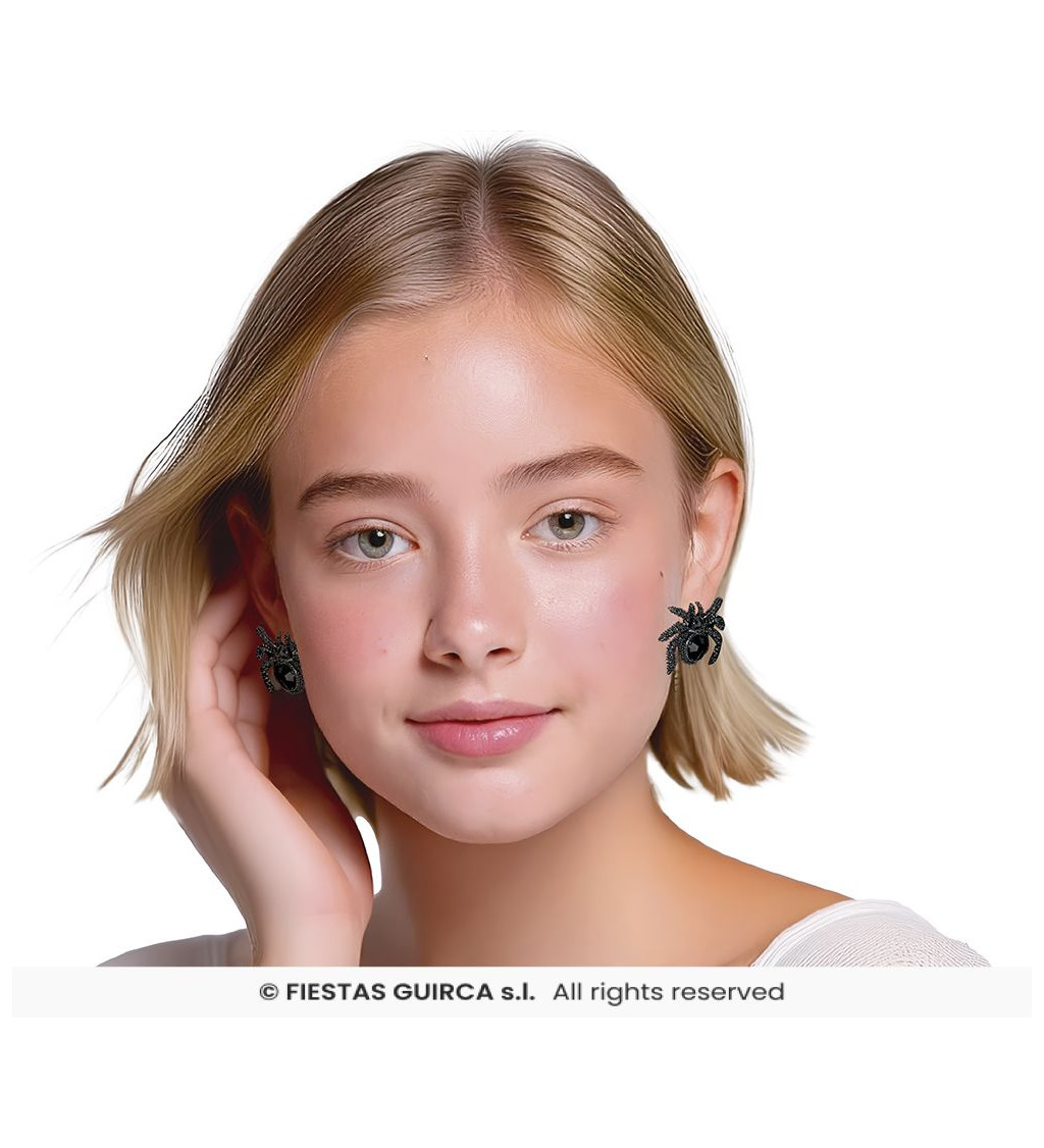 Gotické náušnice – pavoučci