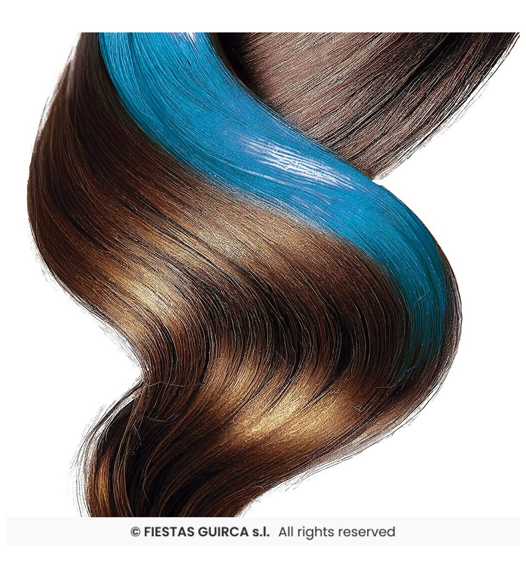 Sprej na vlasy – výrazně modrý