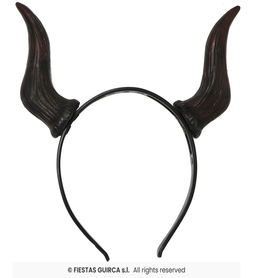 Kostýmové démonické rohy