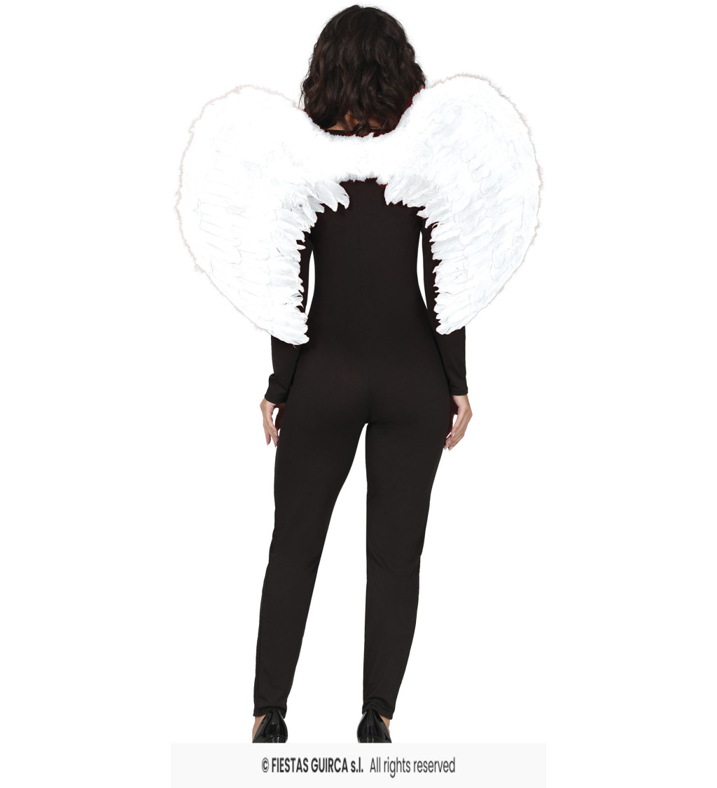 Křídla anděla – bílá 80×55 cm