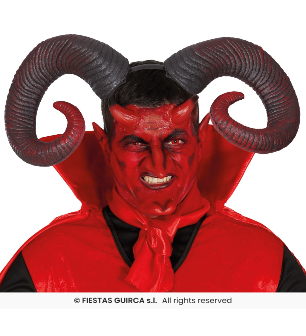 Kostýmové beraní rohy