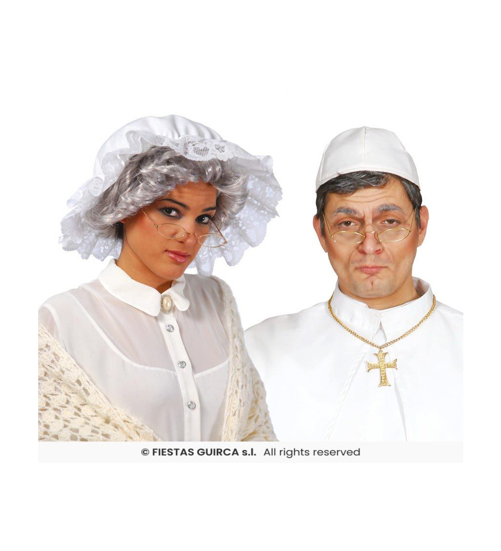 Oválné brýle – zlatý efekt