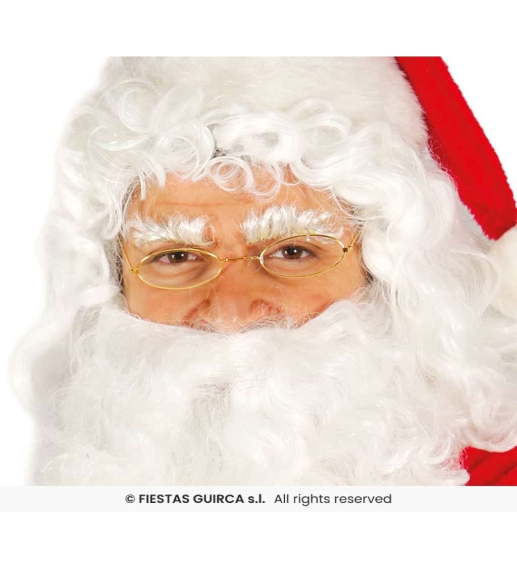 Oválné brýle – zlatý efekt