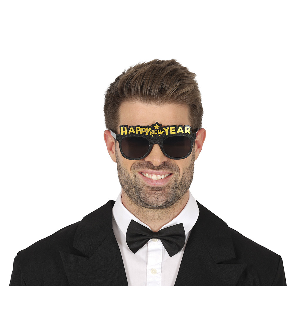 Novoroční brýle s nápisem Happy New Year