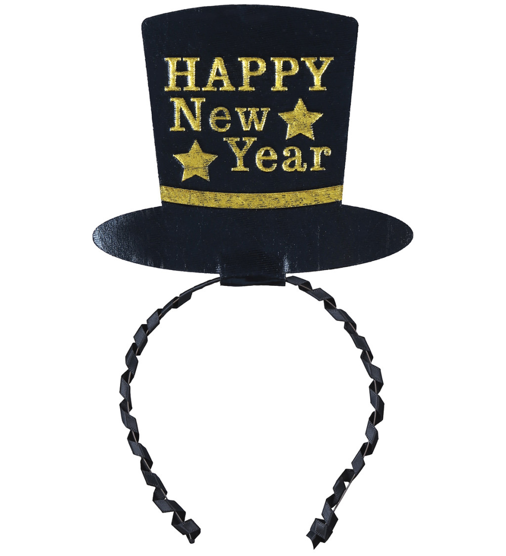 Silvestrovská čelenka – Happy New Year