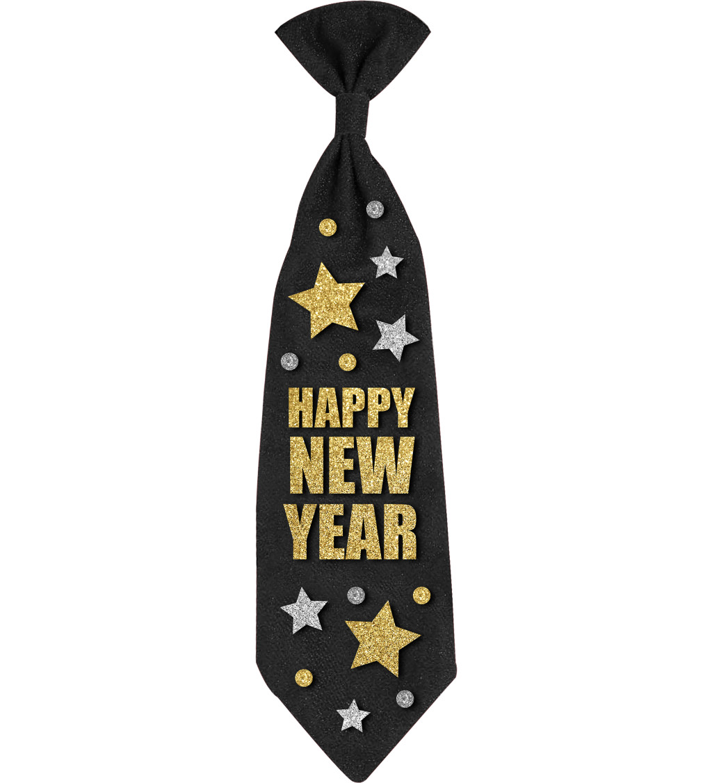 Party kravata Happy New Year