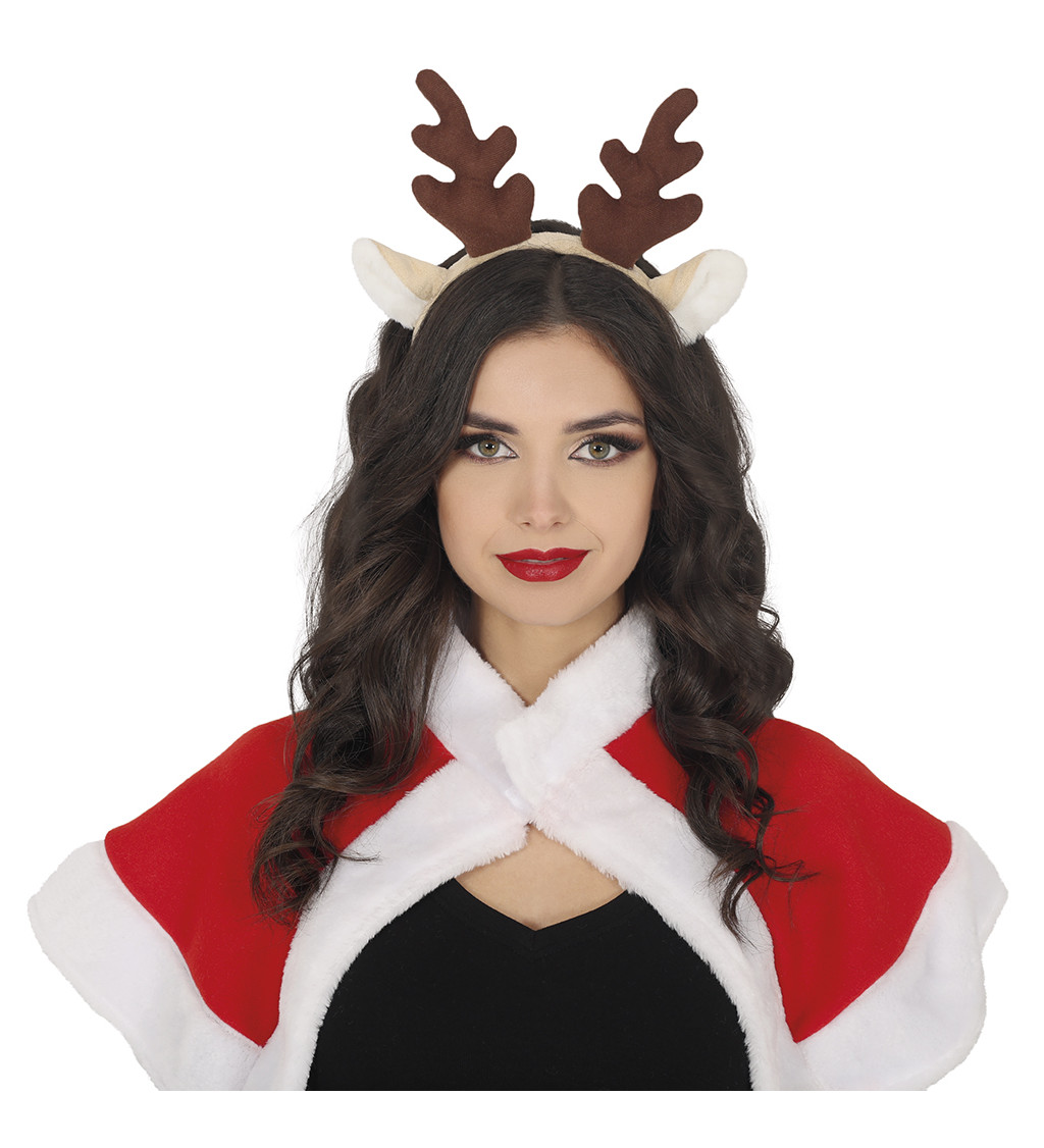 Sobí vánoční čelenka