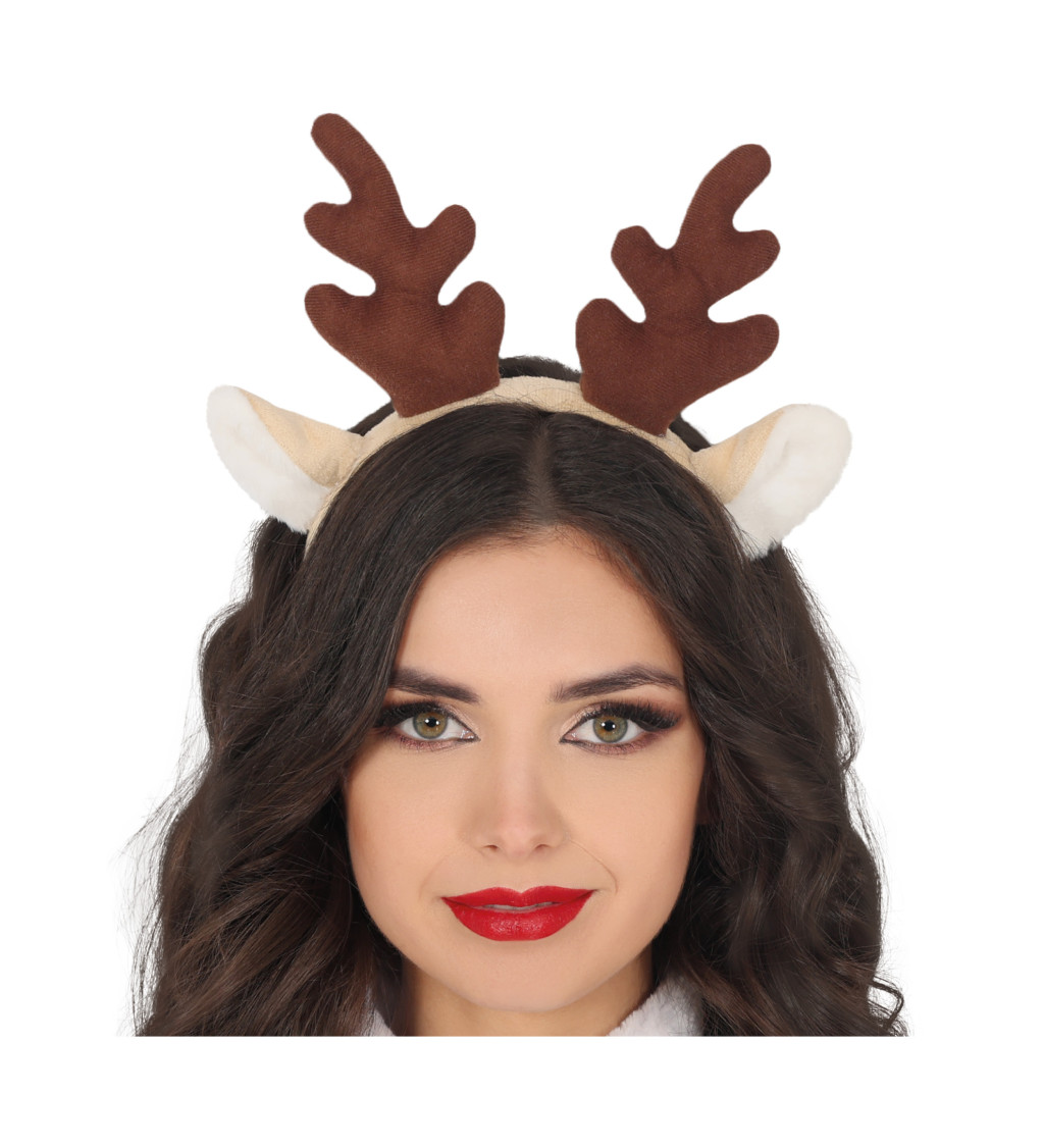 Sobí vánoční čelenka