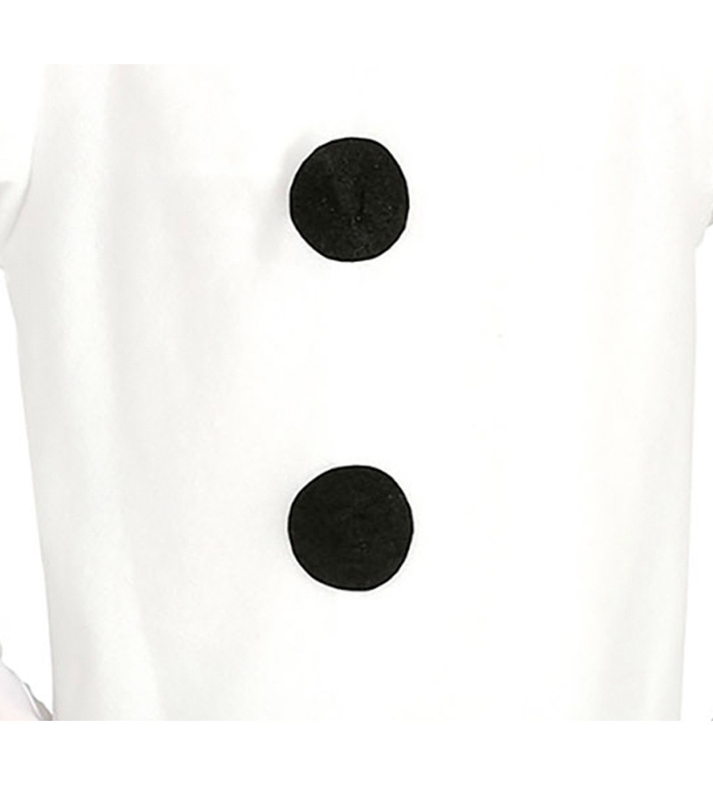 Dětský kostým sněhuláka