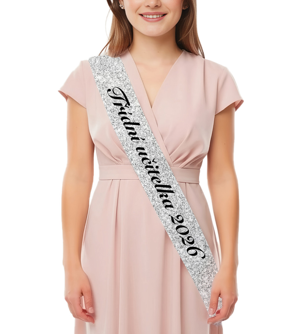 Šerpa s nápisem „Třídní učitelka 2026“