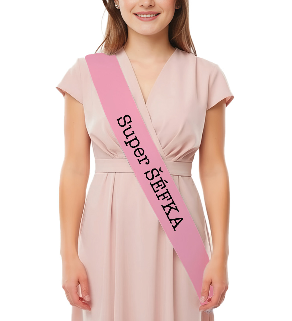 Výjimečná šerpa „Super ŠÉFKA“