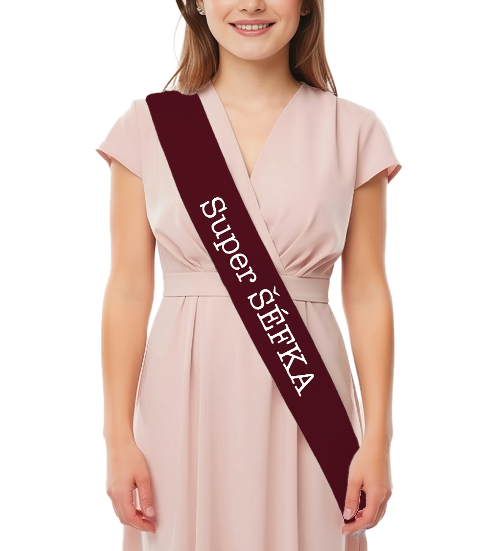 Výjimečná šerpa „Super ŠÉFKA“