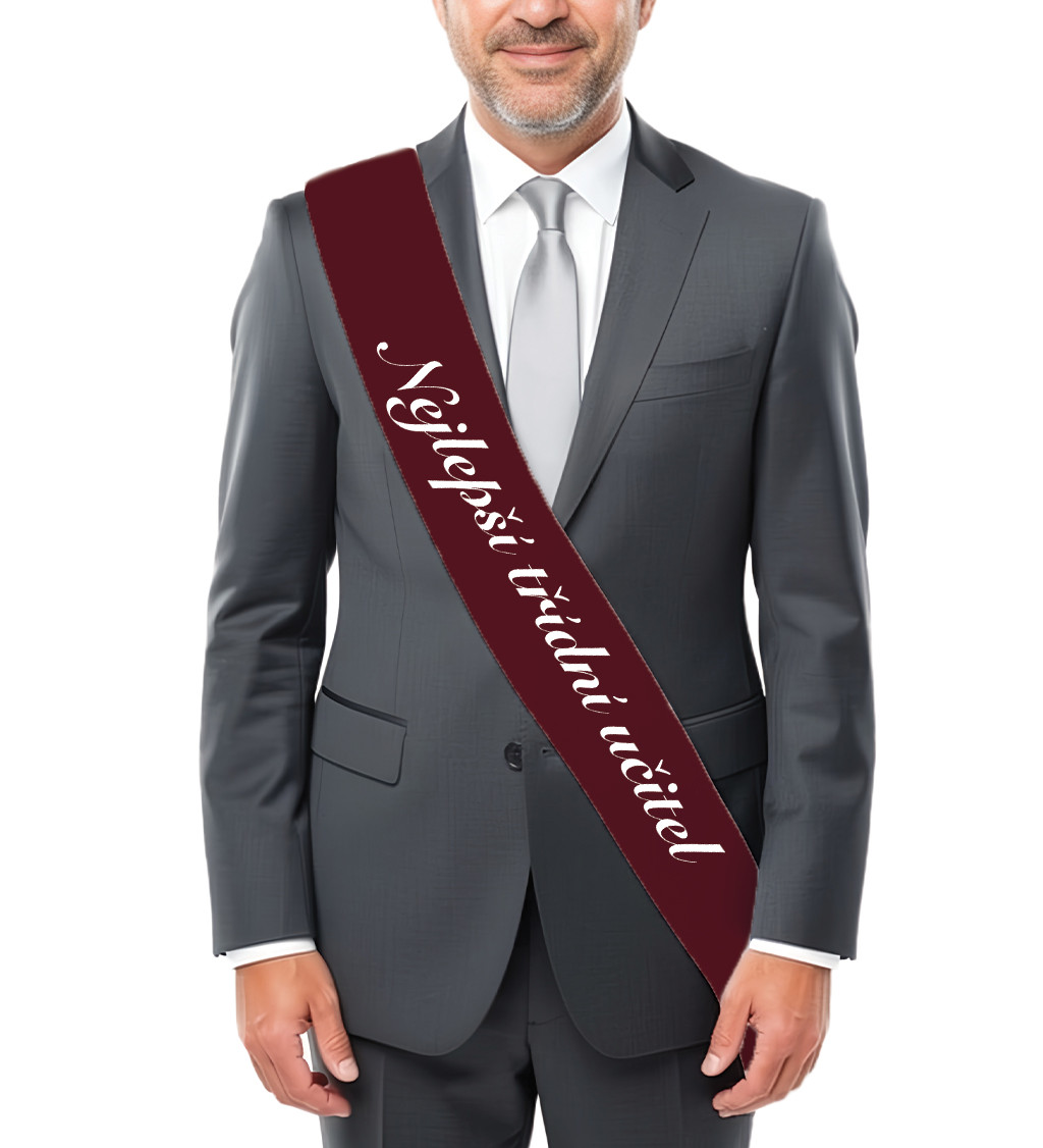 Výjimečná šerpa „Nejlepší třídní učitel“