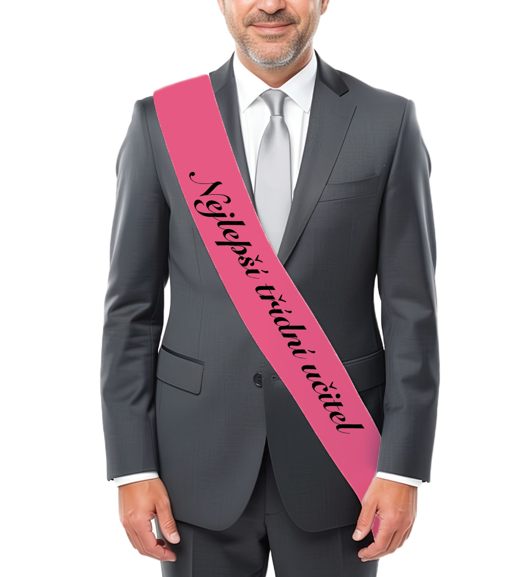 Výjimečná šerpa „Nejlepší třídní učitel“