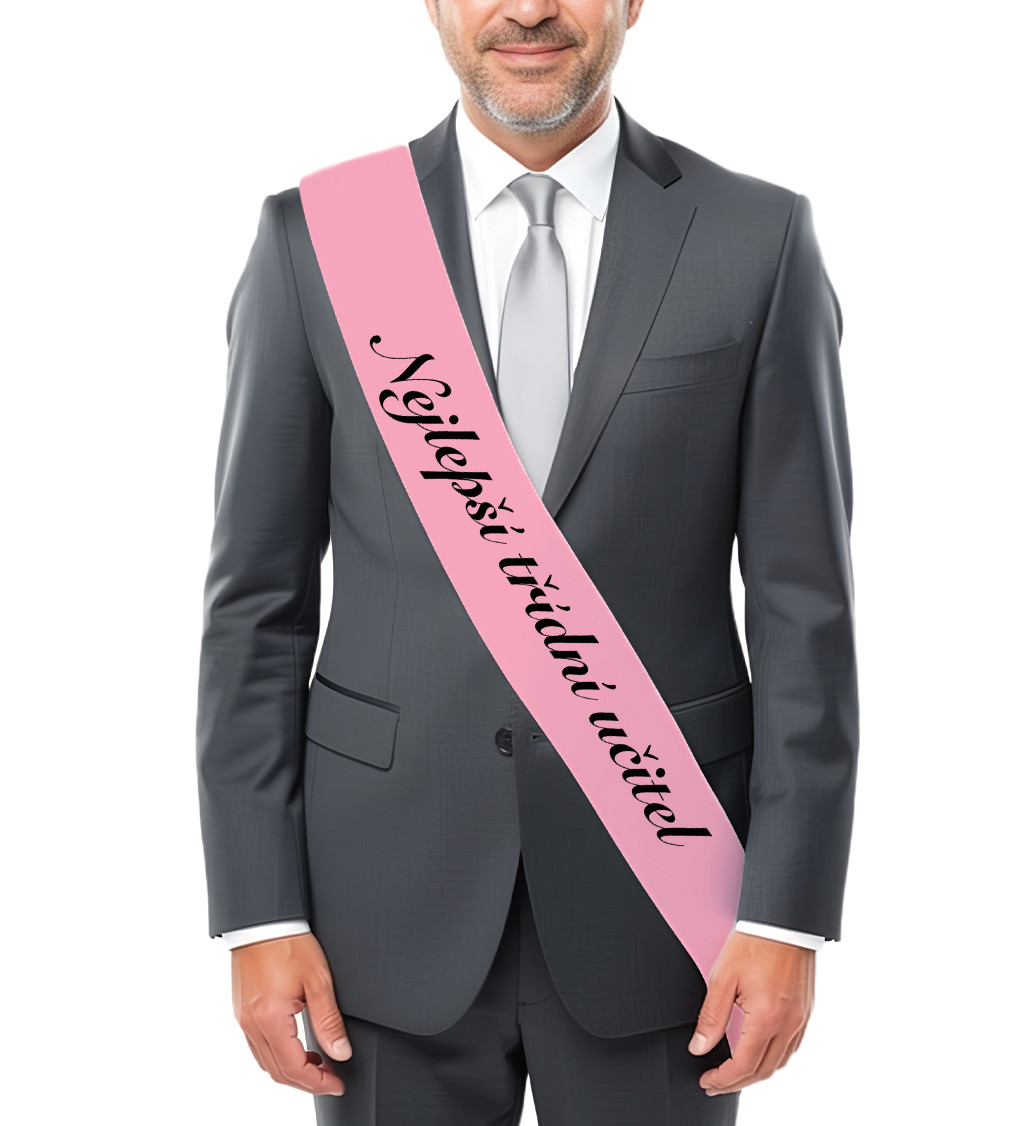 Výjimečná šerpa „Nejlepší třídní učitel“