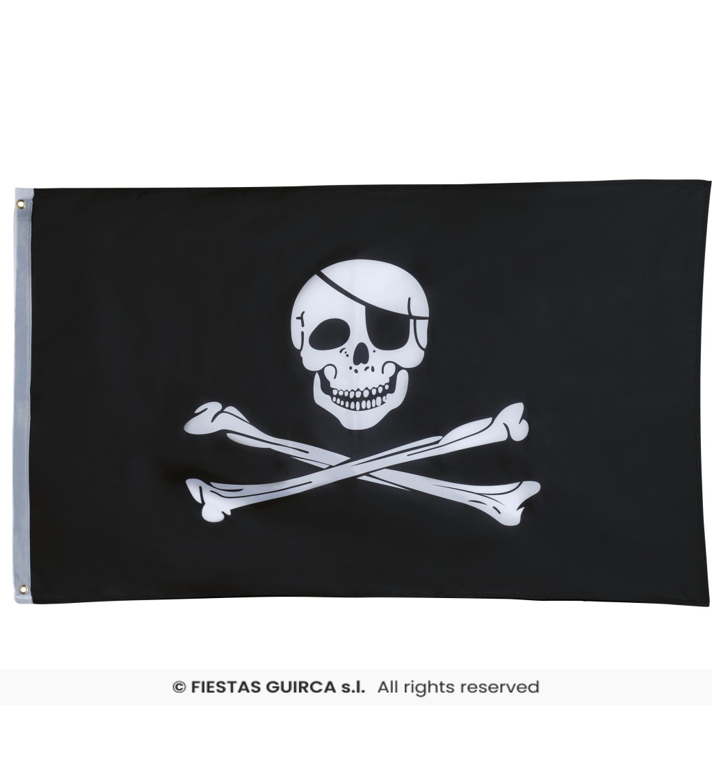 Dekorativní pirátská vlajka