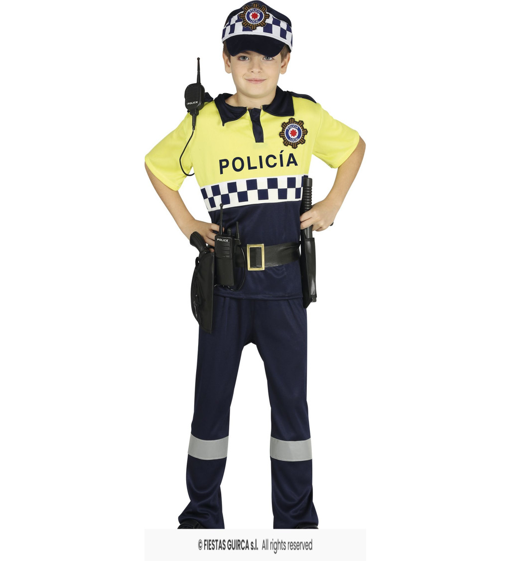 Dětský karnevalový kostým – policista
