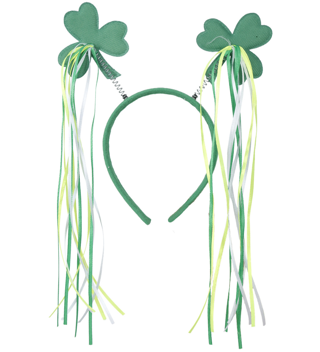 Čelenka s čtyřlístky Sv. Patrik