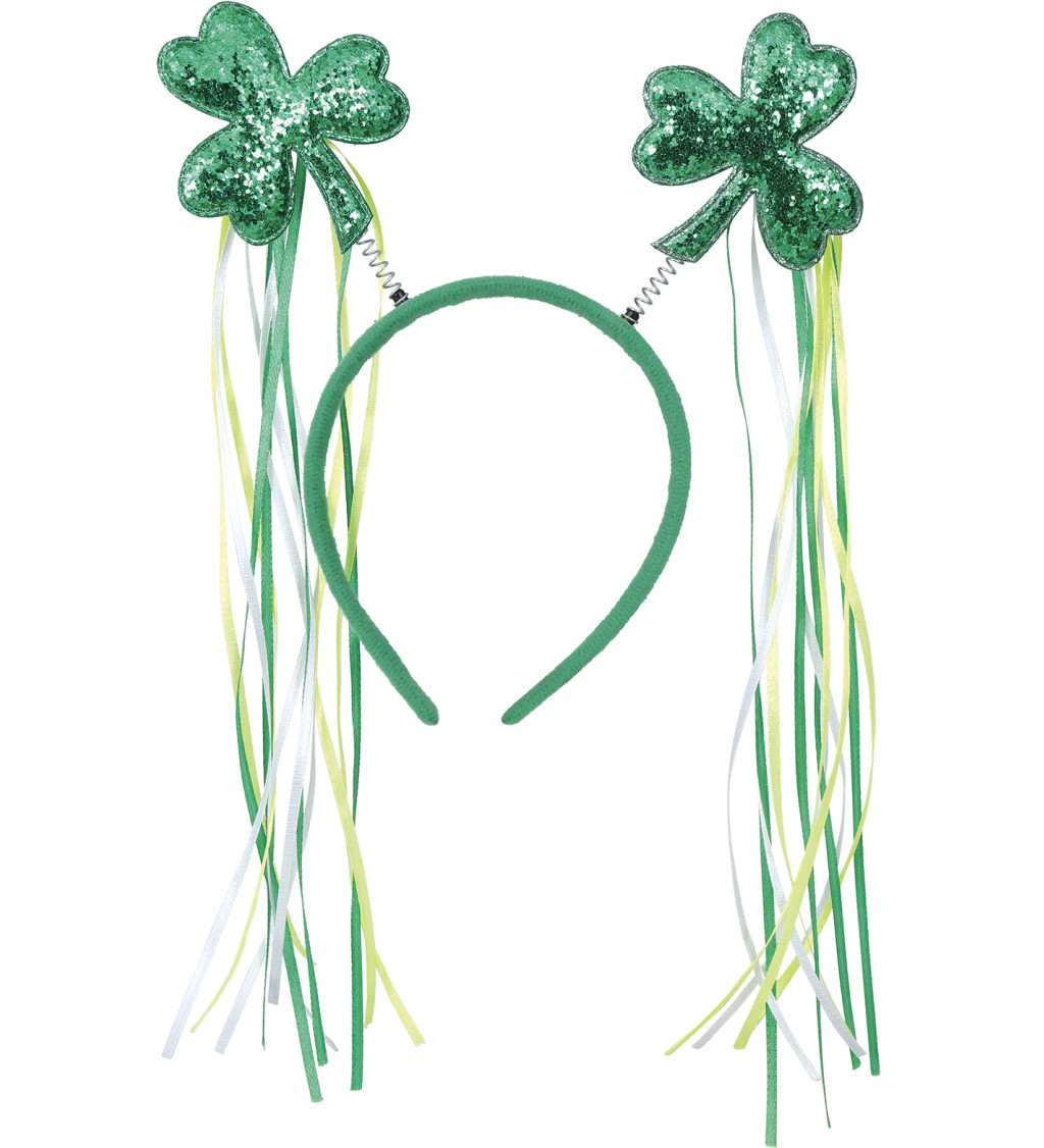 Čelenka s čtyřlístky Sv. Patrik