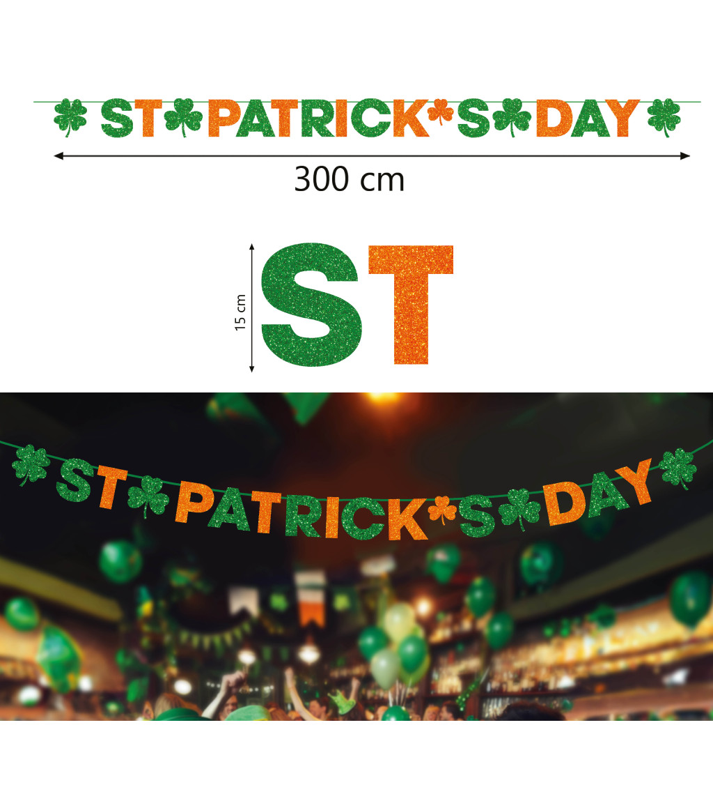 St. Patrick’s girlanda