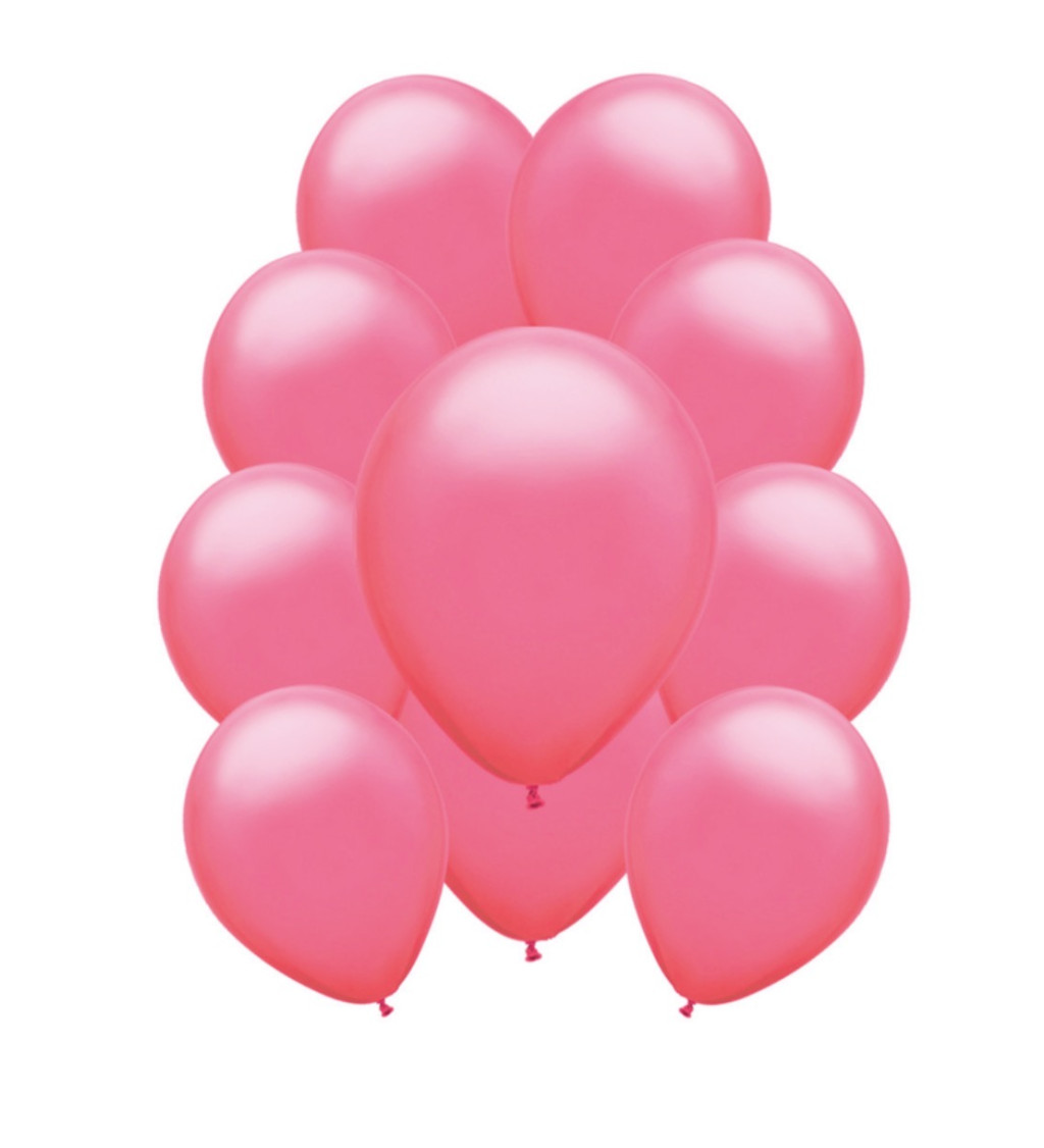 Sakurově růžové pastelové latexové balónky – 10 ks