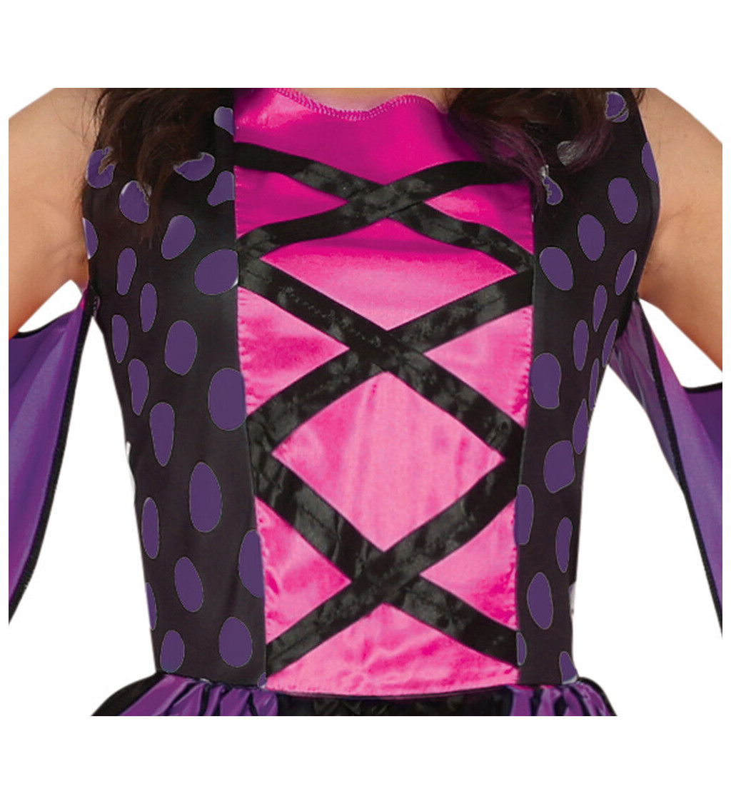 Dámský kostým Fialový motýl