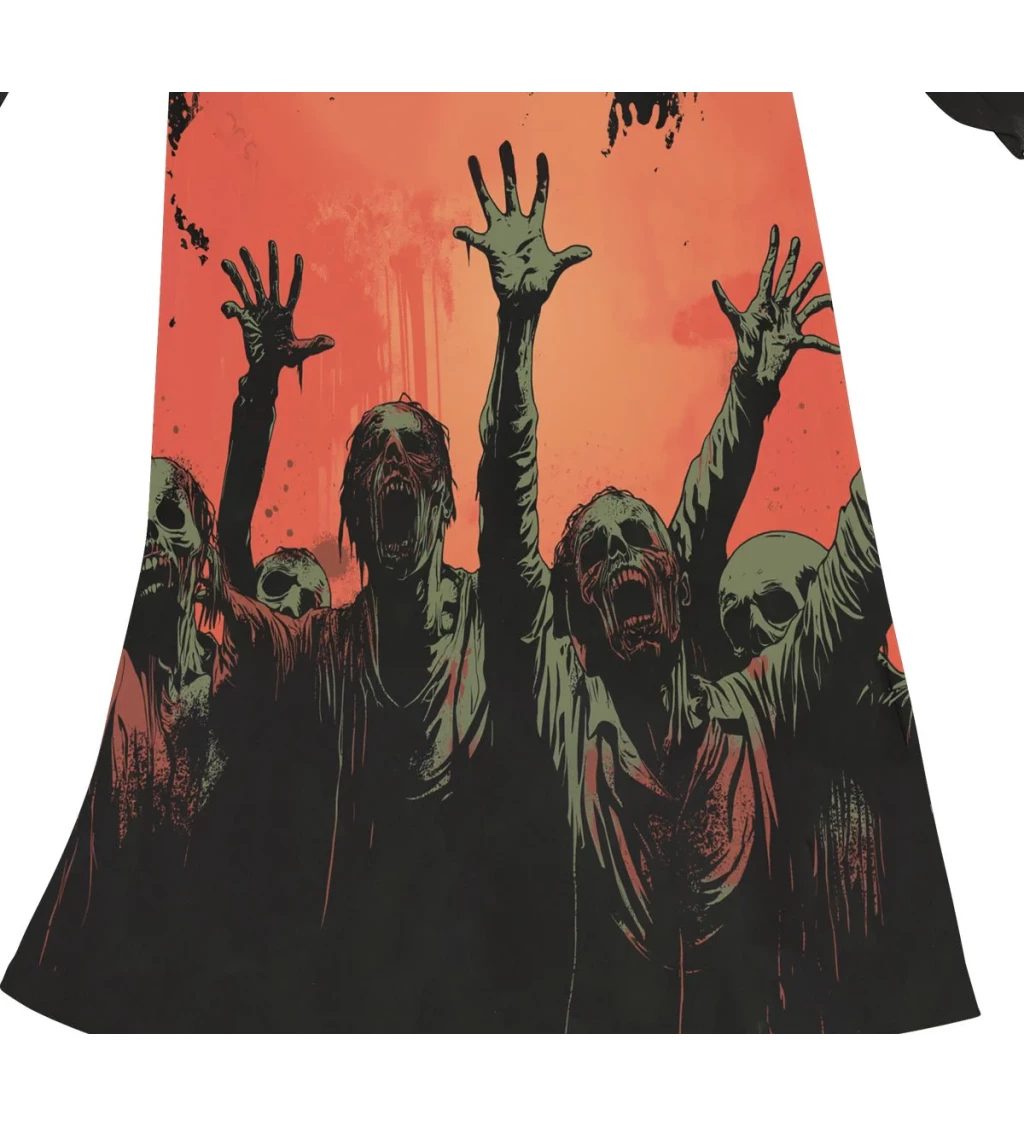 Dětský kostým Zombie s kapucí