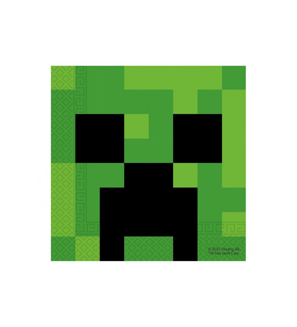 Minecraft – ubrousky Creeper