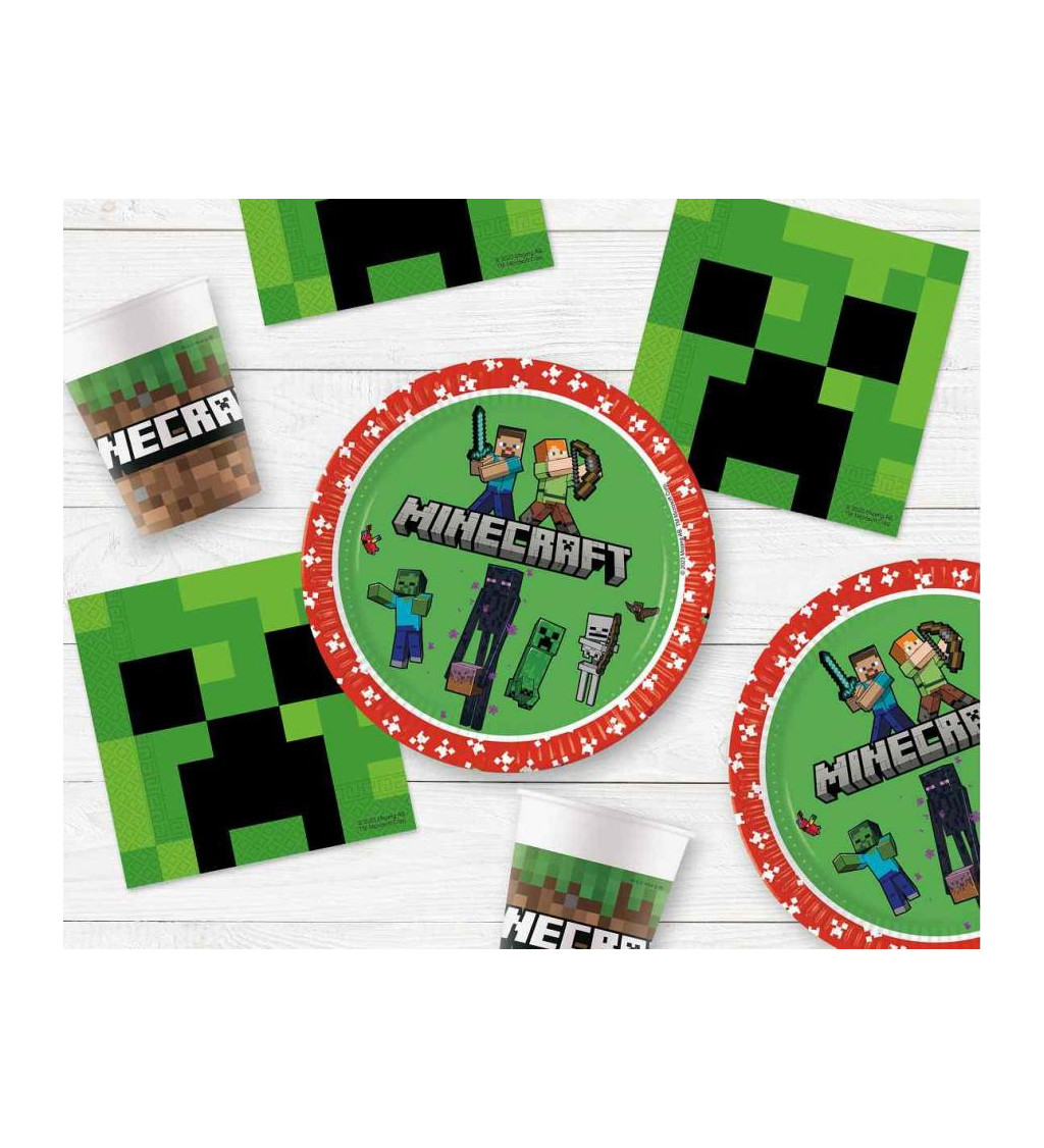 Minecraft – ubrousky Creeper