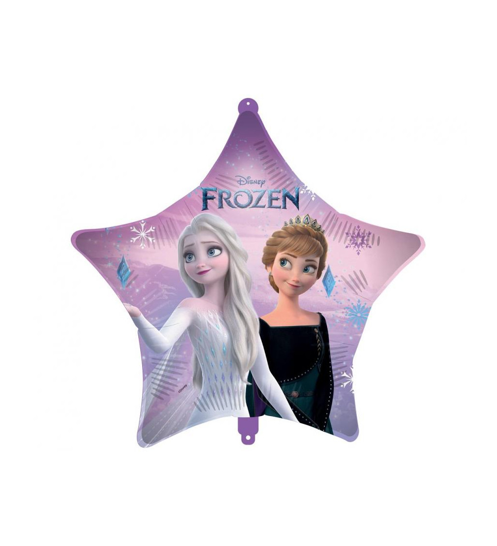 Fóliový balónek Frozen hvězda – Disney