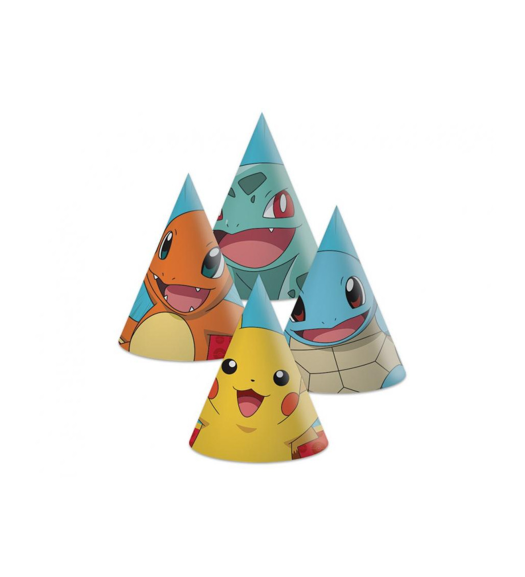 Papírové čepice - Pokémon