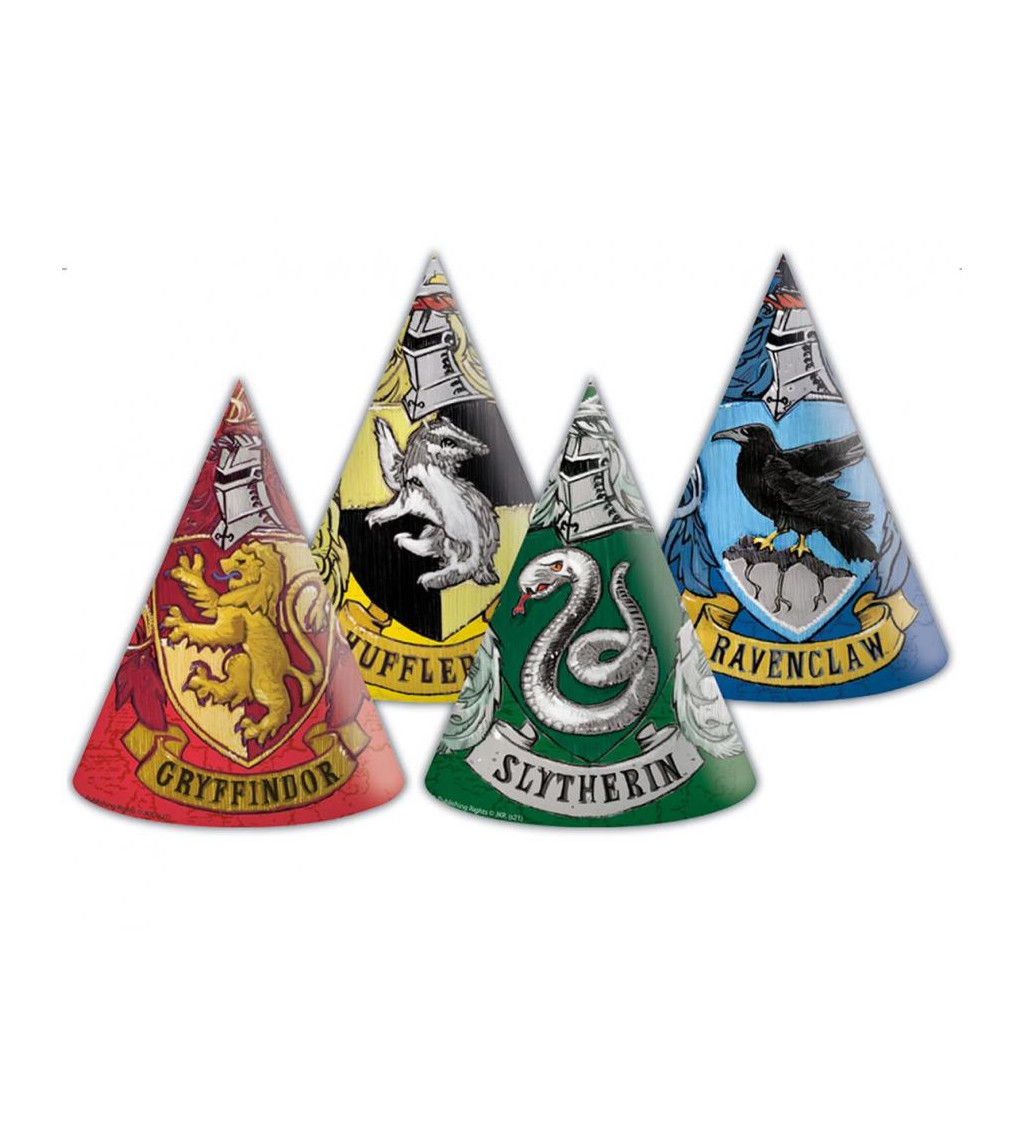 Harry Potter – papírové čepičky Bradavice