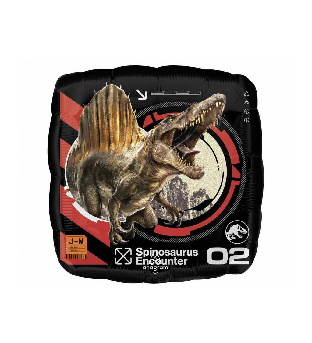 Fóliový balónek s dinosaury Jurassic World Rebirth