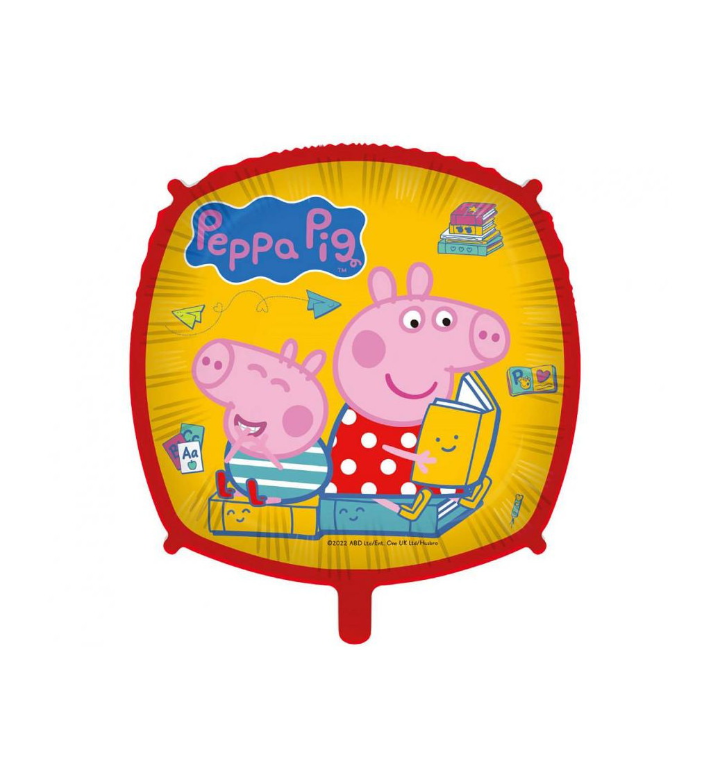 Fóliový balónek Peppa Pig – Peppa a George