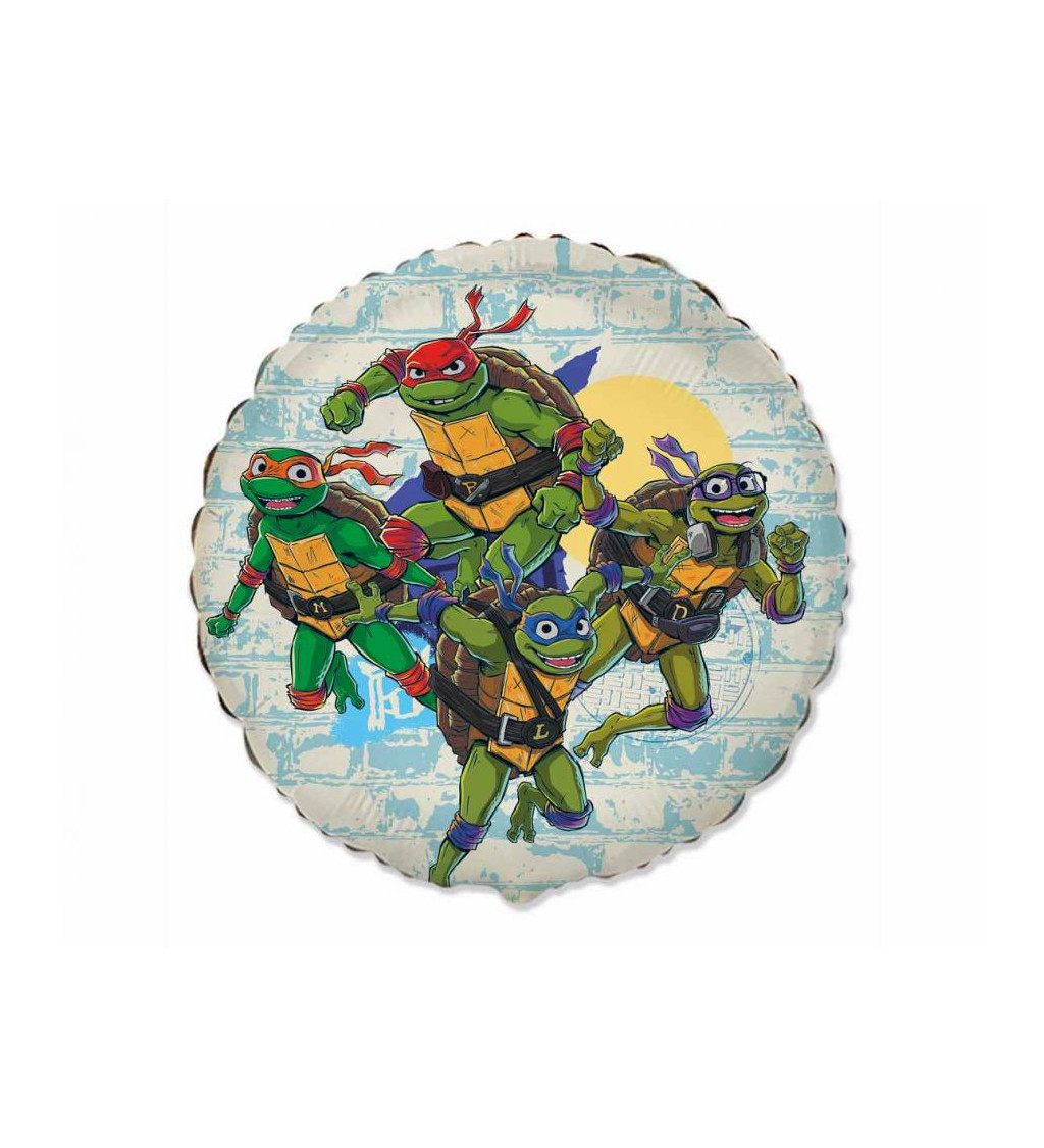 Fóliový balónek Ninja Turtles – želví hrdinové