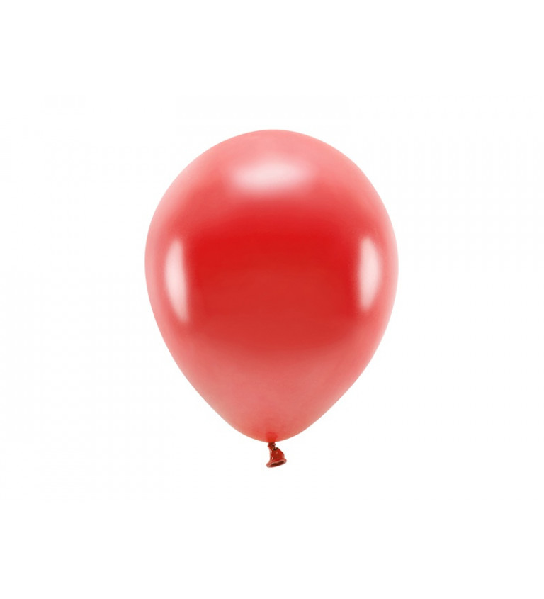 Červené eko balónky
