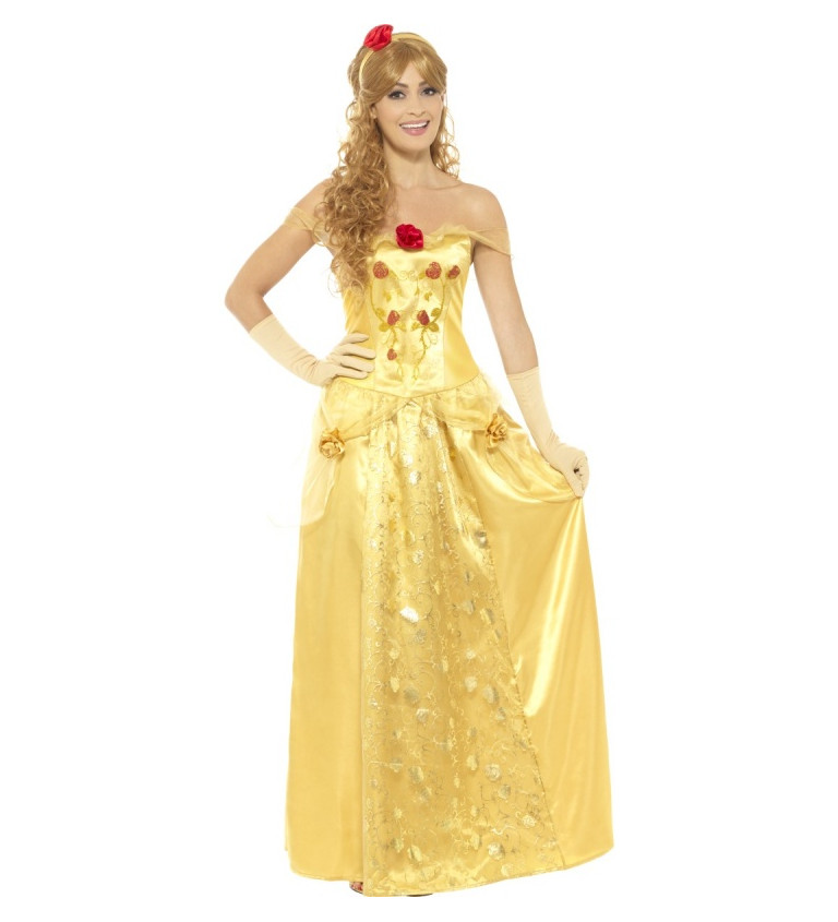 Dámský kostým Princezna ve žlutém