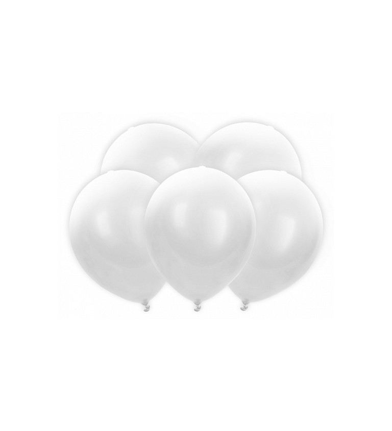 LED balónky bílé sada