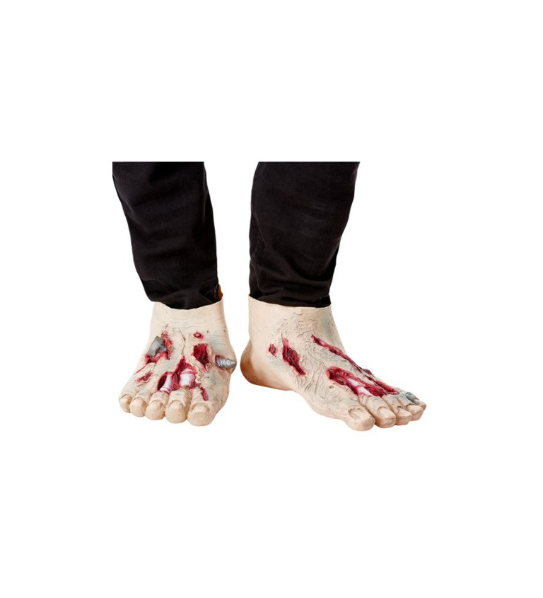 Návleky na nohy pro zombíky