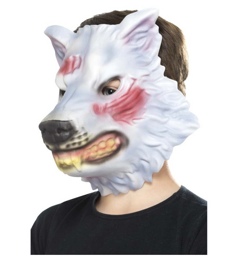 Maska plastová Vlk
