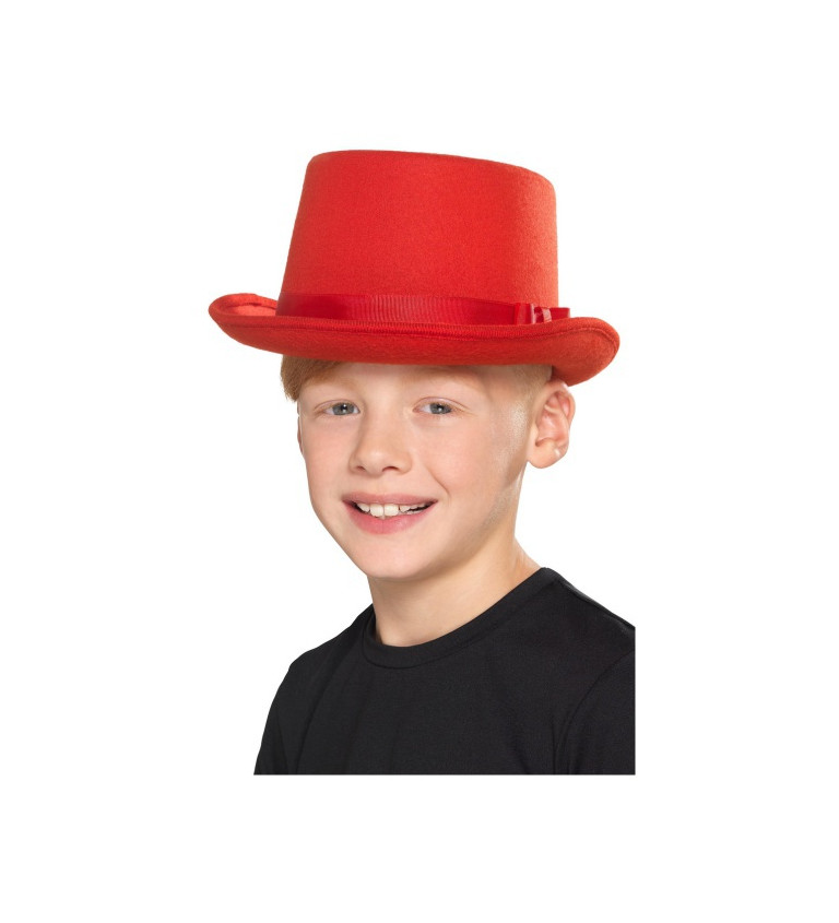 Červený klobouk pro děti